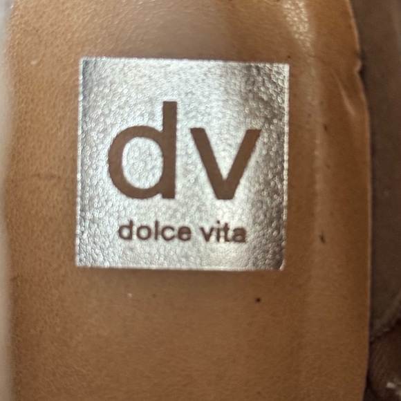 Dolce Vita Pueblo Beige Ankle Western Booties Size 8.5 - Picture 10 of 11